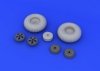 Eduard 632061 Mosquito FB Mk. IV wheels 1/32 HK MODELS